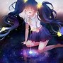 Image result for Anime Girl with Galaxy Hair