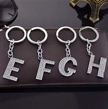 Image result for Key Chain Letters