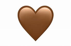 Image result for Brown Heart Emoji