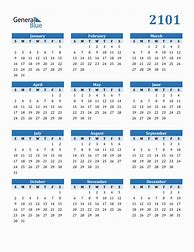 Image result for 2101 Calendar