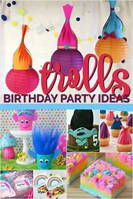 Image result for Trolls Party Ideas Craft