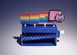 Image result for Nyan Cat Papercraft Templates