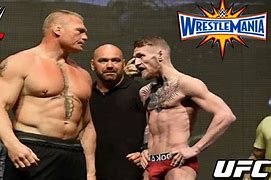Image result for Conor McGregor vs Brock Lesnar