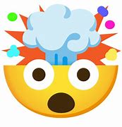 Image result for Shocked Face with Exploding Head Emoji