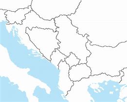 Image result for Balkans Outline