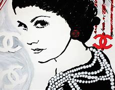 Image result for Coco Chanel Pop Art