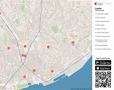 Image result for Lisbon Tourist Map