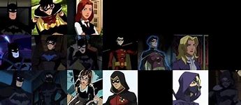Image result for Young Justice Bat Family