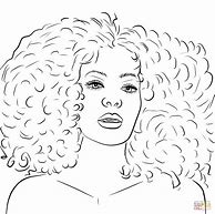 Image result for Diana Ross Coloring Page