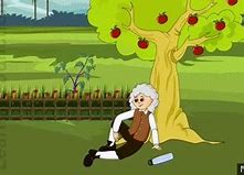 Image result for Isaac Newton Apple Falling From Tree