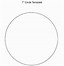 Image result for 8 Inch Diameter Circle Template