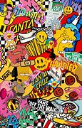 Image result for Sticker Art Wallpaper