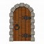 Image result for Old Door Clip Art