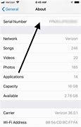 Image result for iPhone Device Serial Number