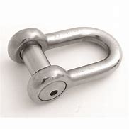 Image result for Stainless Steel D Shackle