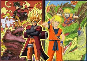 Image result for DBZ vs Naruto
