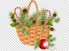 Image result for Christmas Basket Clip Art
