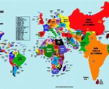 Image result for World Map Based On Actual Size