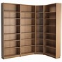 Image result for Bookcase Corner Bookshelves