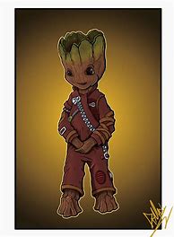Image result for Baby Groot Marvel Art