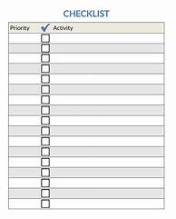 Image result for Editable Checklist with Sign Off
