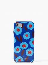 Image result for iPhone 7 Plus Case Kate Spade's Blue Silver White