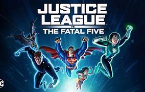 Image result for Justice League Vs. the Fatal Five Mano