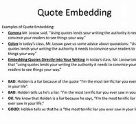 Image result for Embedding Quotations