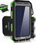 Image result for Solar Power Bank Portable Charger