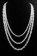 Image result for Diamond Cut Silver Chain