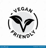 Image result for Vegan Friendly Logo Red
