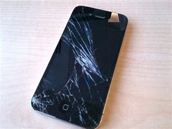 Image result for Cracked iPhone 4