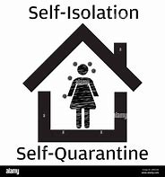 Image result for Self-Isolation Vector