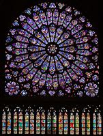 Image result for Notre Dame Rosary Window