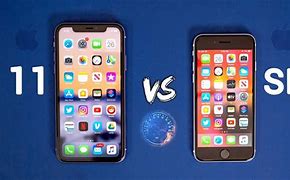 Image result for iPhone 6 vs SE Size