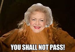 Image result for Heavy Metal Band Meme with Betty White Face
