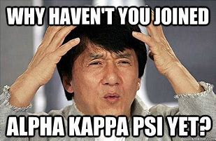 Image result for Kappa Alpha PSI Memes