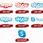Image result for Official Skype Logo