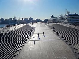 Image result for Yokohama Bay Hotel Pedestrian Walkway to Osanbashi Pier