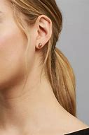 Image result for Metal Stud Earrings