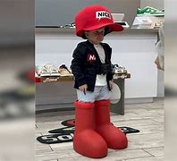 Image result for Red Big Shoes Latest