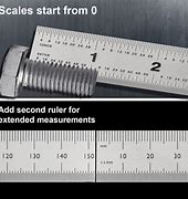 Image result for 1 inch steel ruler