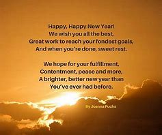 Image result for New Year Wishes Poem