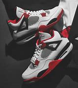 Image result for Jordan 4 Fire Red