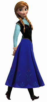 Image result for Anna From Frozen with White Hair