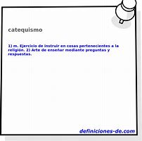 Image result for catequismo