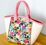 Image result for Quilted Tote Bag Sewing Patterns