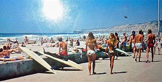 Image result for Beach 1970s vs 2020s