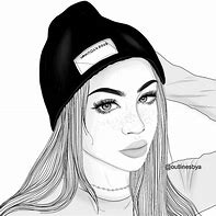 Image result for Swag Girl Drawings Easy