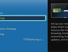 Image result for Samsung TV Network Setup